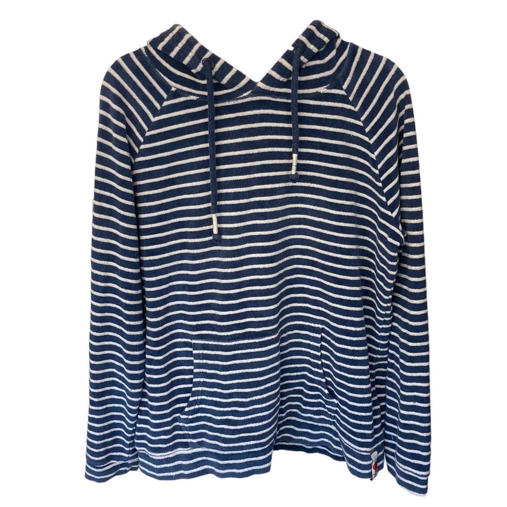WeirdFish Womens Stripped Pullover Hoodie Size‎ 16.